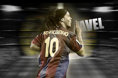 Diez años de la ovación para Ronaldinho en el Bernabéu