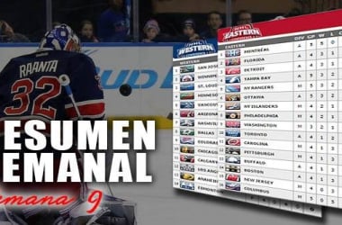 Resumen semanal de la NHL: semana 9