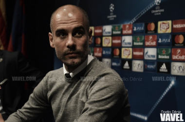 Pep Guardiola: &quot;Con once estaba igualado y con diez estuvo acabado&quot;