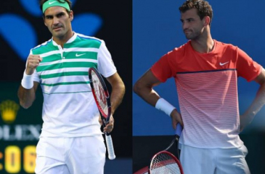 Score Roger Federer - Grigor Dimitrov Of The 2015 Australian Open Third Round (3-1)