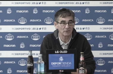 Fernando Vázquez: " Mi objetivo es ganar partidos y que el aficionado del Deportivo se sienta orgulloso de su equipo".
