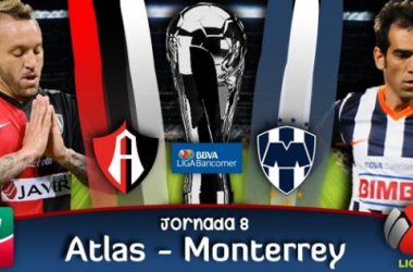 Resultado Atlas - Rayados de Monterrey en Liga MX (0-1)