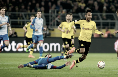 El Borussia Dortmund vence por la mínima y adelanta al Hoffenheim