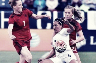 Germany 2-1 England: Lionesses suffer defeat after controversial decision