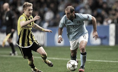 Resumen del Manchester City vs Borussia Dortmund en la ida de los cuartos de final de la UEFA Champions (2-1)&nbsp;