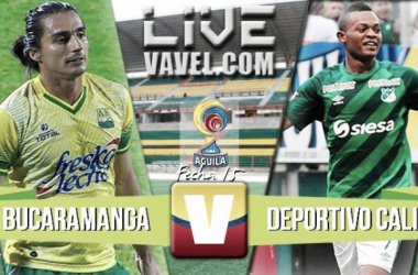 Resultado Bucaramanga vs Deportivo Cali por los Playoffs de la Liga Águila (2-1)