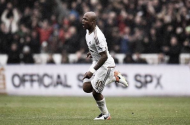 André Ayew happy at Swansea, despite rumours