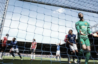 Pesadilla del Manchester United en Goodison Park