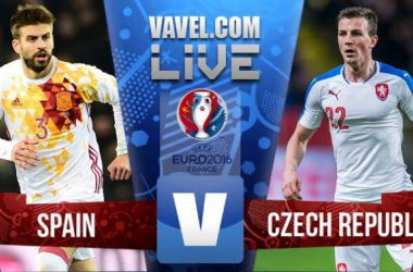Risultato Live Spagna-Repubblica Ceca in Euro 2016 (1-0): Piqué regala i tre punti alla Roja