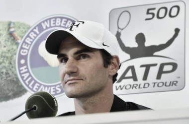 Roger Federer: "Estoy feliz porque luché duro"
