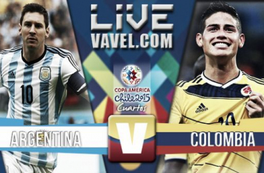 Resultado Argentina - Colombia en cuartos de final de Copa América 2015 (0-0)