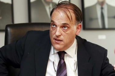 Javier Tebas: &quot;No creo que haya oscurantismo durante el proceso concursal del Rayo&quot;