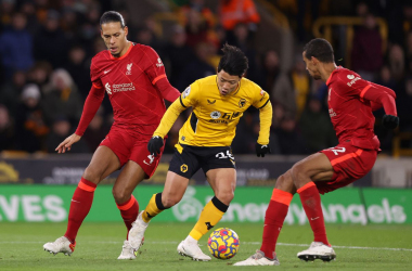 Goals and Summary of Wolves 1-3 Liverpool in the Premier League