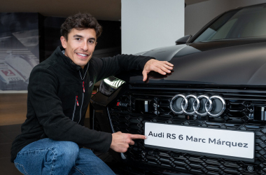 Marc Márquez ha unido fuerzas con Audi