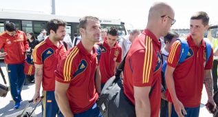 La Selección Española entrenó en São Januário