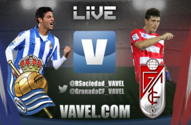 Resultado Real Sociedad - Granada en la Liga 2013/14 (1-1)