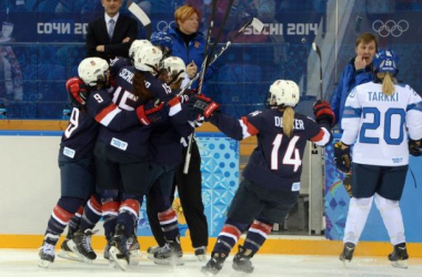 Sochi 2014: Team USA Women&#039;s Hockey comes out strong to defeat Finland