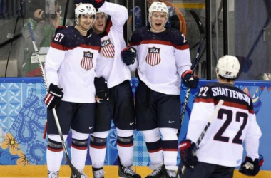 Sochi 2014: Team USA thrashes Slovakia in Sochi Men&#039;s Hockey Opener