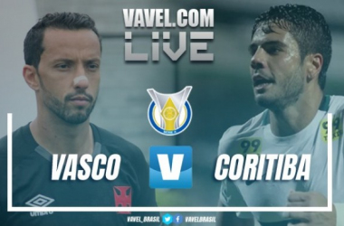 Resultado Vasco x Coritiba pelo Campeonato Brasileiro 2017 (1-1)