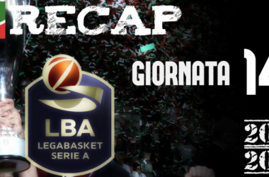 Legabasket: risultati e tabellini della 14esima giornata