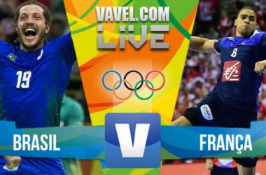 Brasil perde para a França no handebol masculino dos Jogos Olímpicos hoje (27-34)