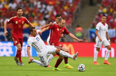 España 0-2 Chile: puntuaciones de Chile, jornada 2