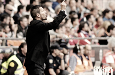 Simeone: &quot;Estamos en el buen camino&quot;