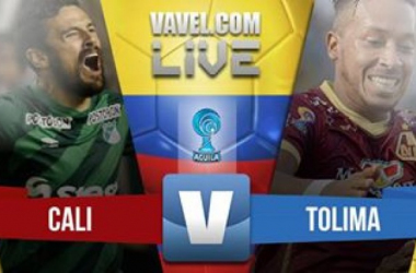 Resultado: Deportivo Cali vs Deportes Tolima por Copa Águila (2-0)