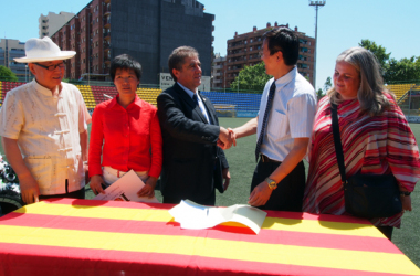 Sant Andreu, eje de las relaciones entre Catalunya y China