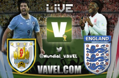 Uruguay - England Score and Text Commentary of 2014 FIFA World Cup