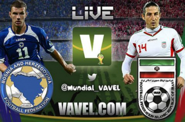 Mundial 2014: Bosnia - Irán  en directo 