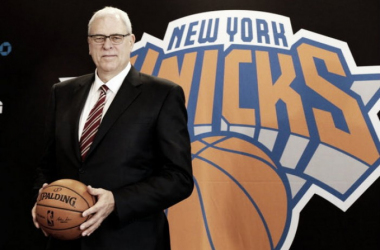 El triángulo de Phil Jackson es la Biblia de los Knicks