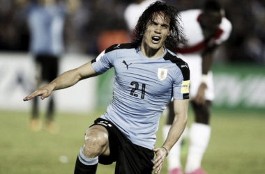 Cavani viaja con Uruguay