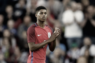 Rashford: &quot;Estoy contento de estar convocado&quot;