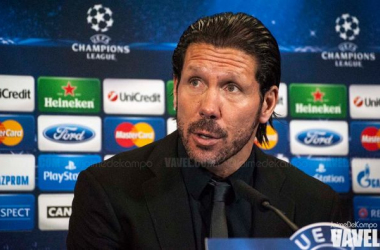 Simeone: &quot;Cualquier rival será duro, no nos creemos mejores que nadie&quot;