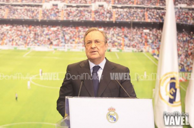 Presentación de acuerdo entre el Real Madrid y el Banco Nacional de Abu Dabi