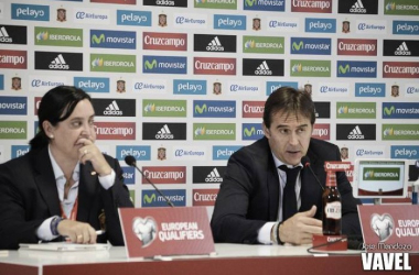 Julen Lopetegui: &quot;Al delantero Aritz Aduriz ya lo teníamos en mente antes del partido de ayer&quot;