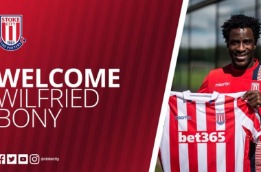 Bony llega cedido al Stoke City