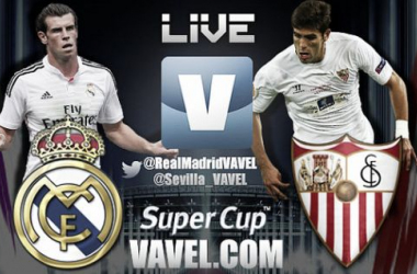 Resultado Real Madrid - Sevilla en la Supercopa de Europa 2014 (2-0)