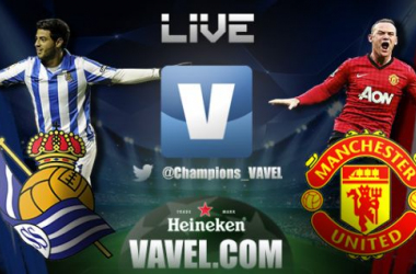 Resultado Real Sociedad - Manchester United en la Champions League 2013-2014 (0-0)