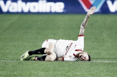 Sevilla: Exame médico descarta edema ósseo, mas Lucas Ocampos pode ter rompido os ligamentos