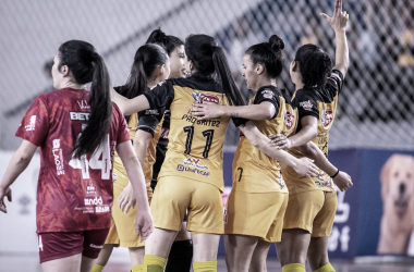 EC Taboão supera Leoas da Serra e mantém liderança na Liga Feminina de Futsal 