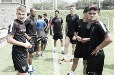 Primer entrenamiento en tierras colombianas