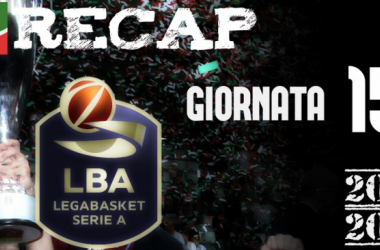 Legabasket: risultati e tabellini dell&#039;ultima giornata di andata
