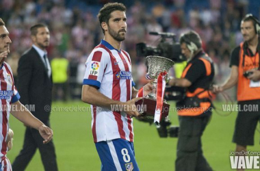 Raúl García cumple 200 partidos de Liga con el Atlético de Madrid