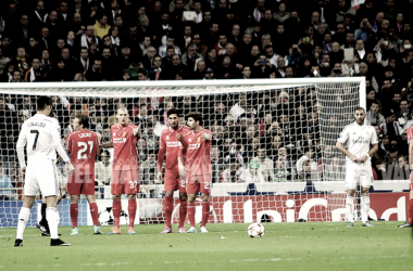 Real Madrid - Liverpool en la final de Kiev.