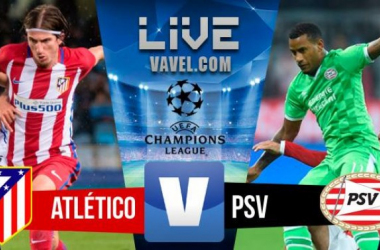Atletico Madrid - PSV in UEFA Champions League 2016/17 (2-0): Atletico primo nel girone!
