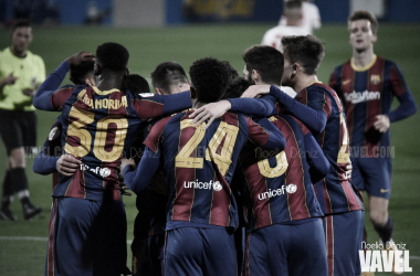 Resumen Barcelona B vs Alcoyano en Segunda B (2-1)