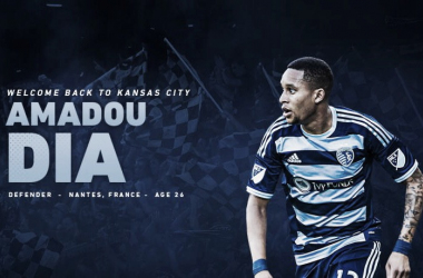 Amadou Dia vuelve a
Sporting Kansas City