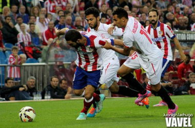 El Atlético pasa por encima del Sevilla